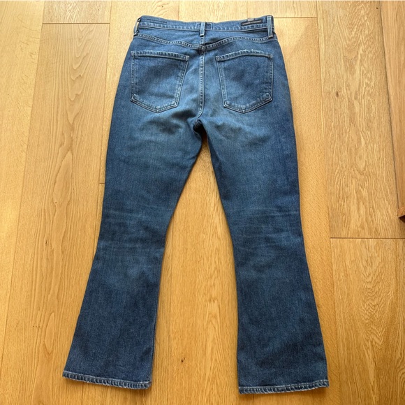 Citizens of Humanity Demy Cropped Flare Denim - 26 - Picture 6 of 12